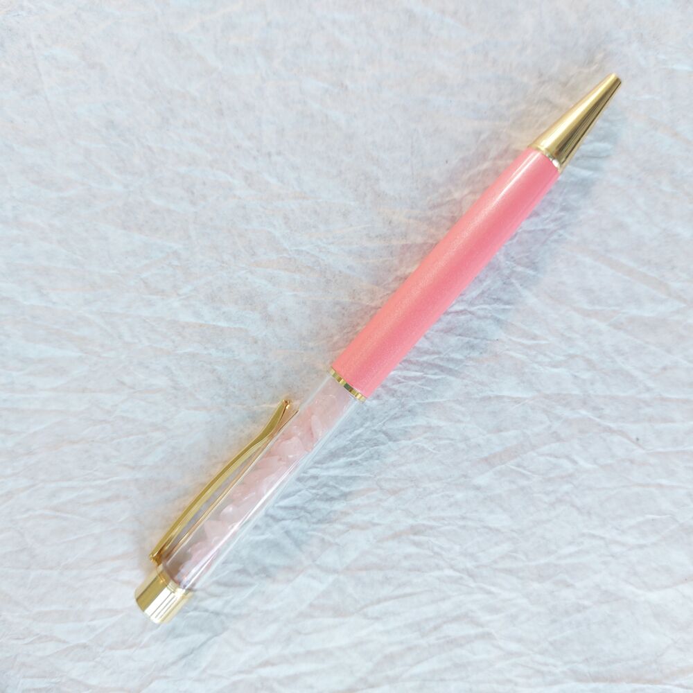 Ásványos toll - rózsakvarc